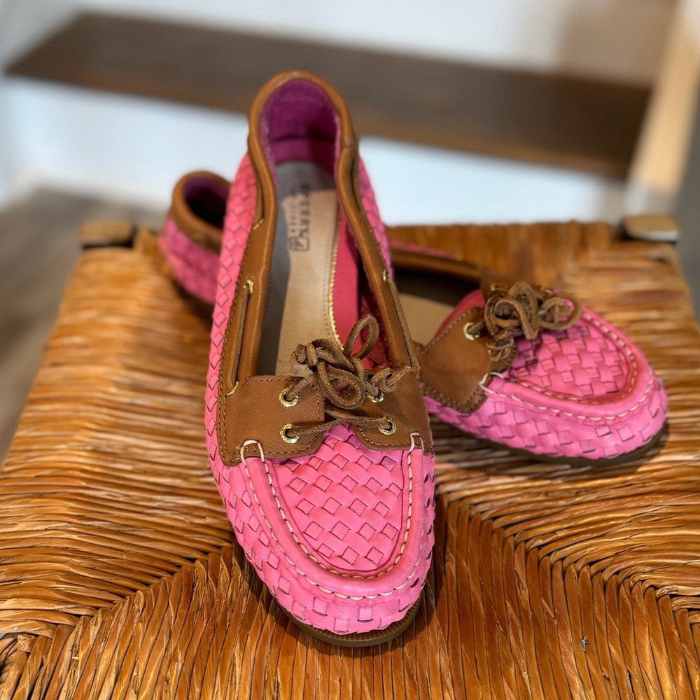 SPERRY WOVEN TOPSIDER